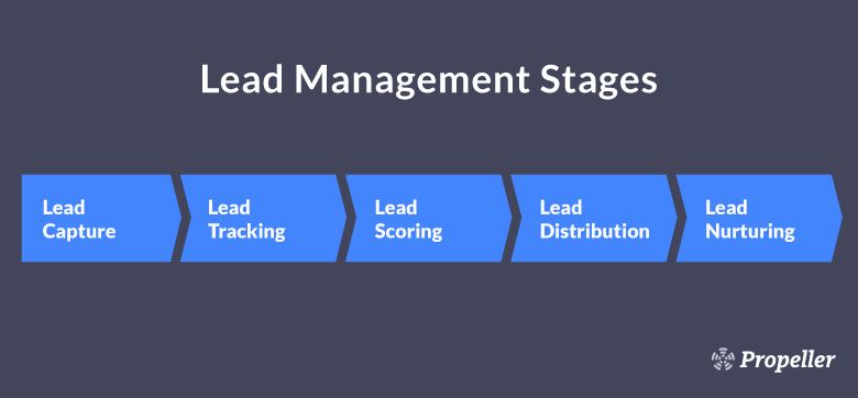 Sales lead management: Stages