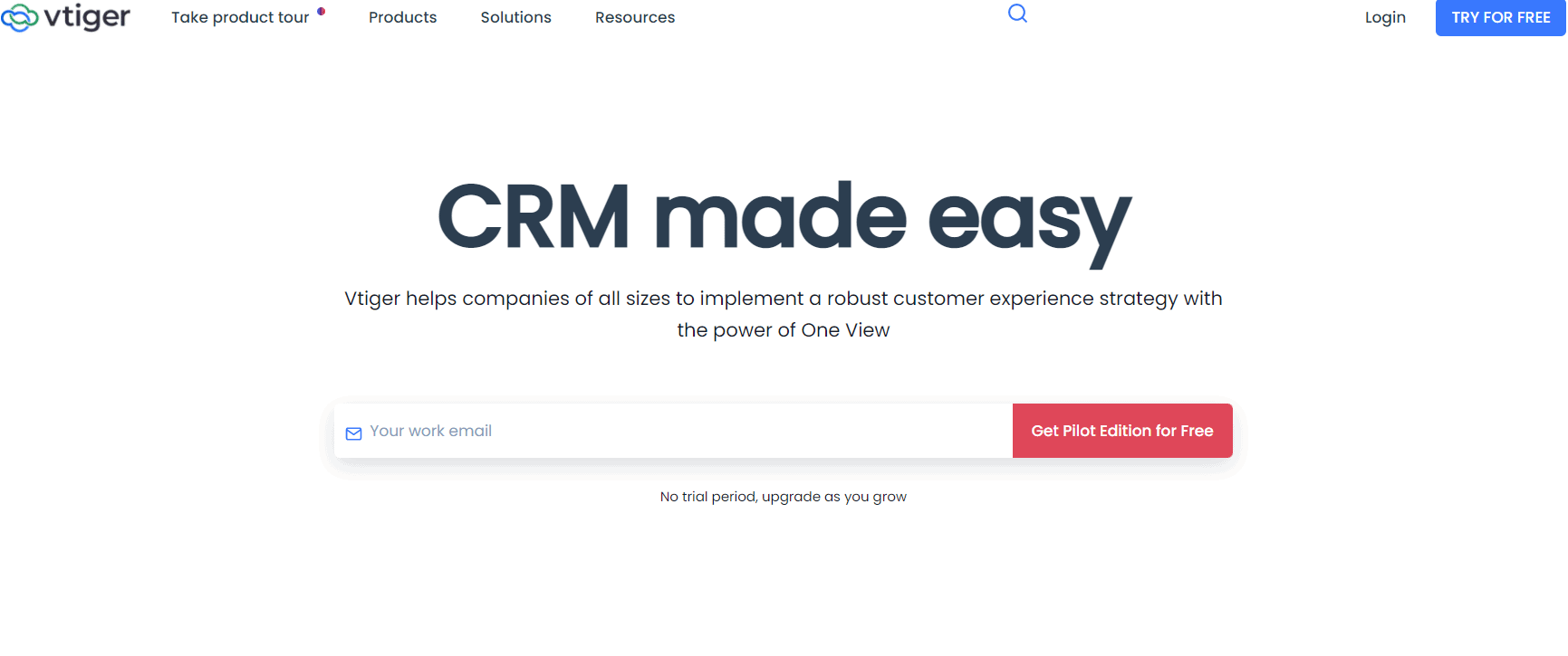 Vtiger CRM software