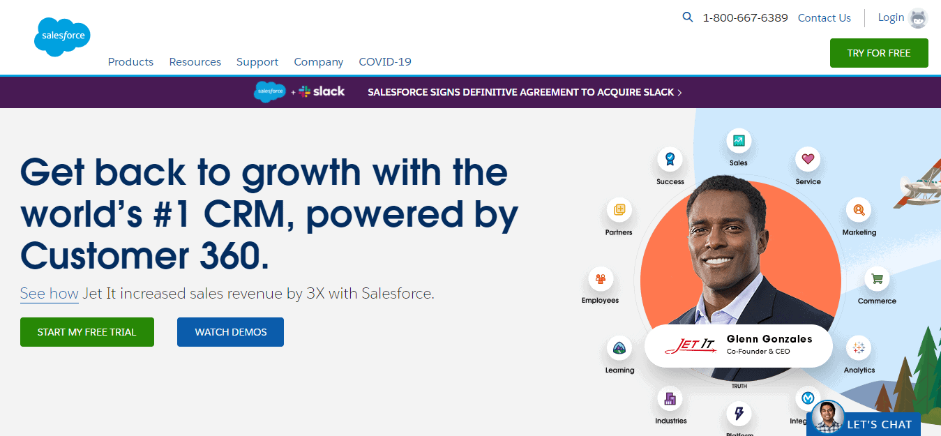 salesforce CRM software